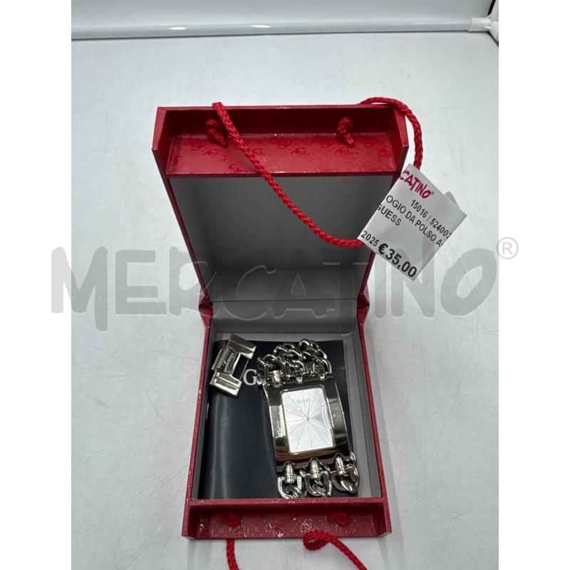 OROLOGIO DA POLSO ACCIAIO GUESS | Mercatino dell'Usato Marsala 1