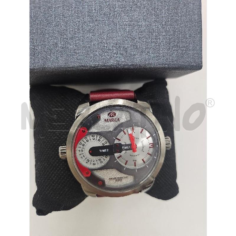 OROLOGIO DA POLSO CINT. BORDEAUX MARE | Mercatino dell'Usato Marsala 2