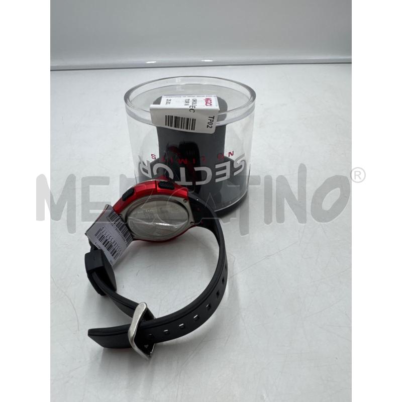 OROLOGIO DA POLSO SECTOR NERO ROSSO | Mercatino dell'Usato Marsala 4