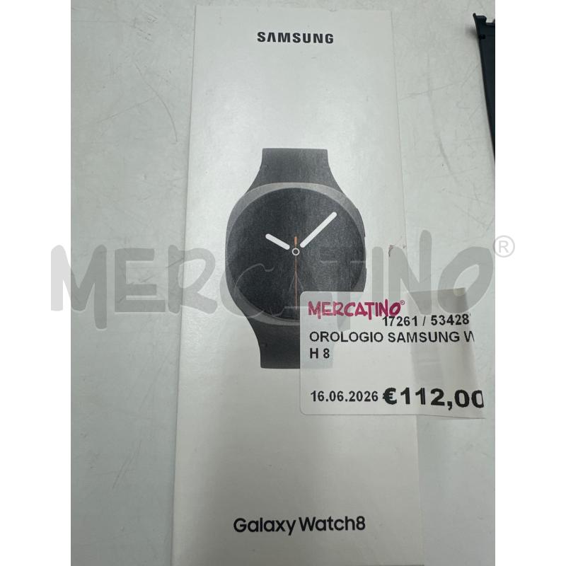 OROLOGIO SAMSUNG WATCH 8 | Mercatino dell'Usato Marsala 1