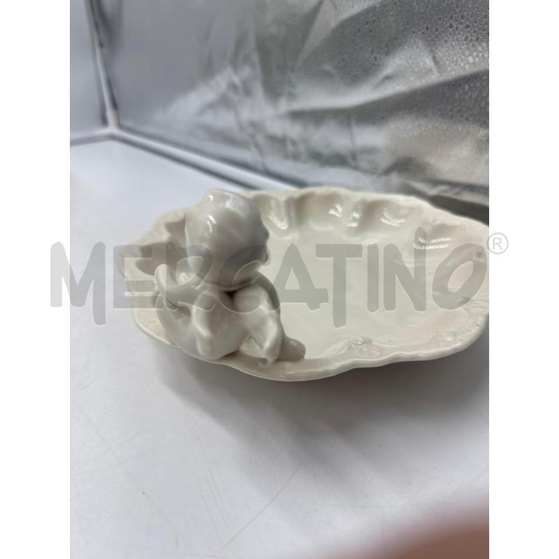 PIATTO CON PUTTINO CER FONTEBASSO  | Mercatino dell'Usato Marsala 4