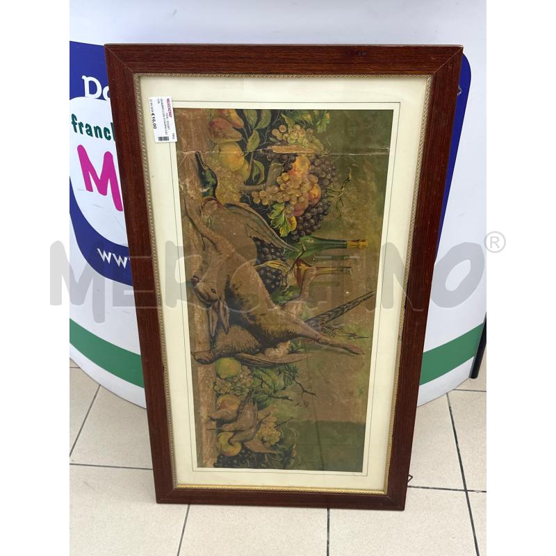 QUADRO CON STAMPA CACCIA | Mercatino dell'Usato Marsala 1
