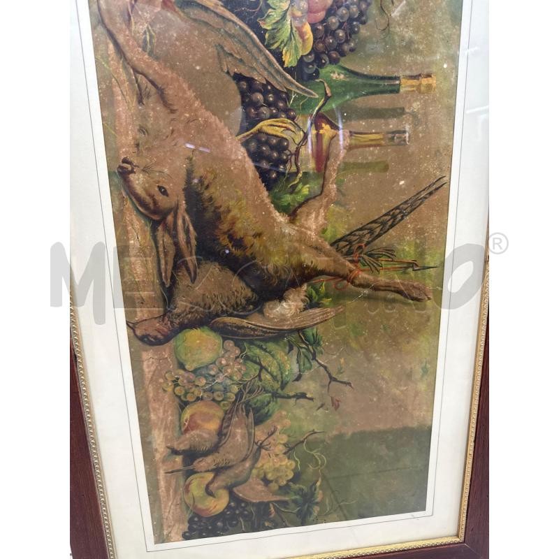 QUADRO CON STAMPA CACCIA | Mercatino dell'Usato Marsala 3