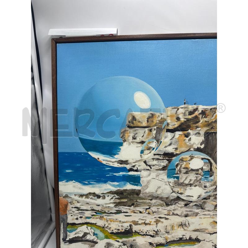 QUADRO IN PITTURA FIRMATO MANU | Mercatino dell'Usato Marsala 2