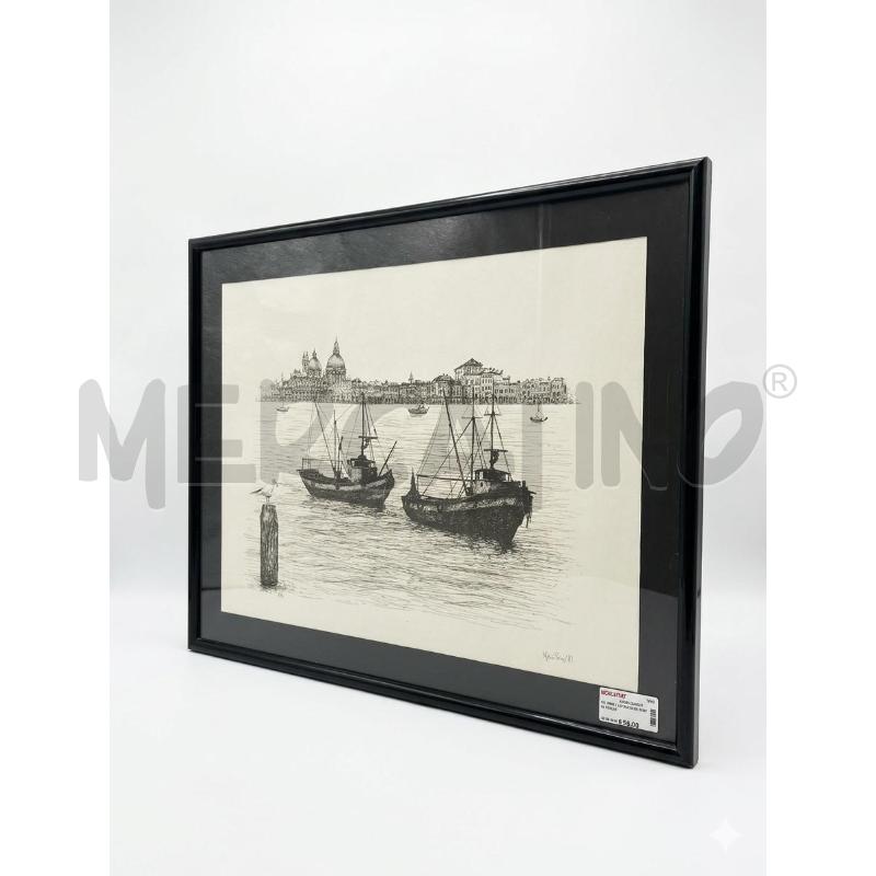 QUADRO LITOGRAFIA MARIO PESCE | Mercatino dell'Usato Marsala 1