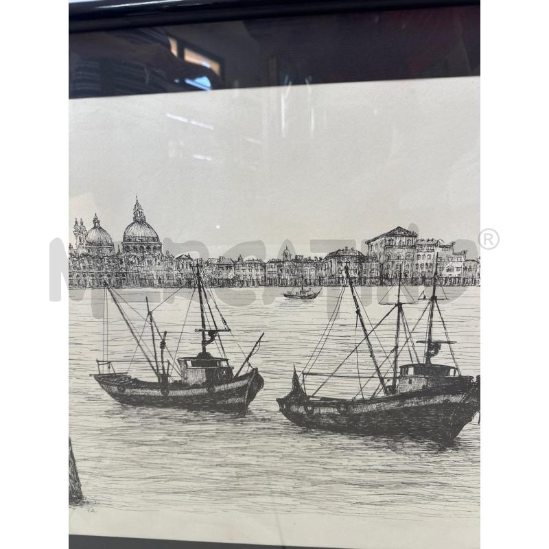 QUADRO LITOGRAFIA MARIO PESCE | Mercatino dell'Usato Marsala 3