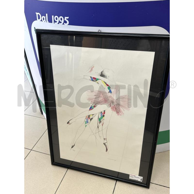 QUADRO LITOGRAFIA VERGA NINNI  | Mercatino dell'Usato Marsala 1