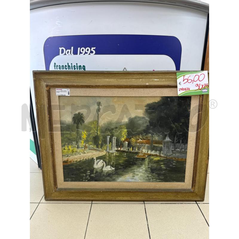 QUADRO PAESAGGIO IN PITTURA | Mercatino dell'Usato Marsala 1
