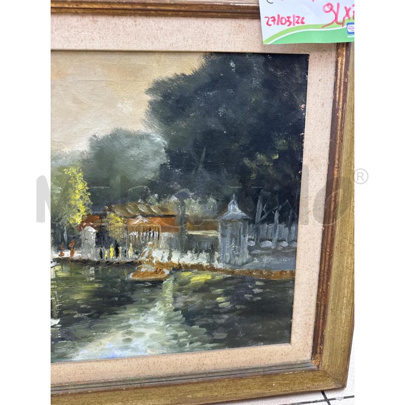 QUADRO PAESAGGIO IN PITTURA | Mercatino dell'Usato Marsala 2