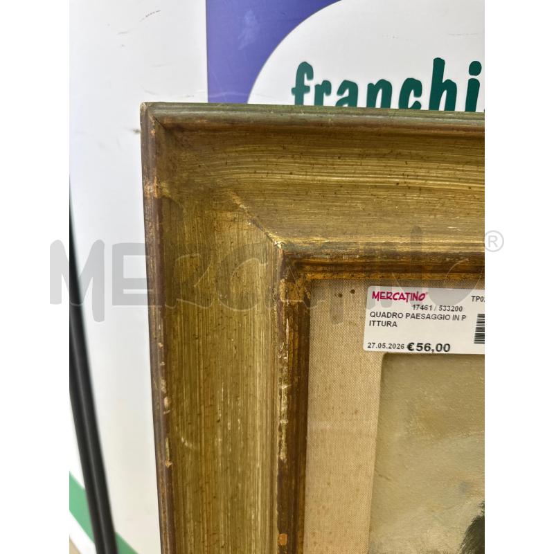 QUADRO PAESAGGIO IN PITTURA | Mercatino dell'Usato Marsala 5