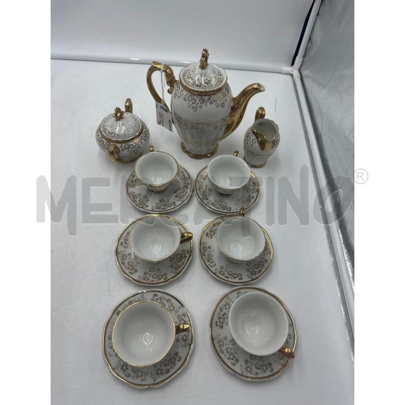 SERVIZIO CAFFE IN CER DORATO  | Mercatino dell'Usato Marsala 1
