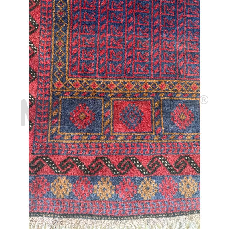 TAPPETO RETTANGOLARE PERSIANO MARRO SCURO  | Mercatino dell'Usato Marsala 3