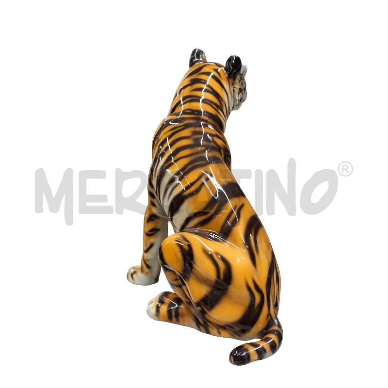 TIGRE IN CERAMICA GRANDE  | Mercatino dell'Usato Marsala 5