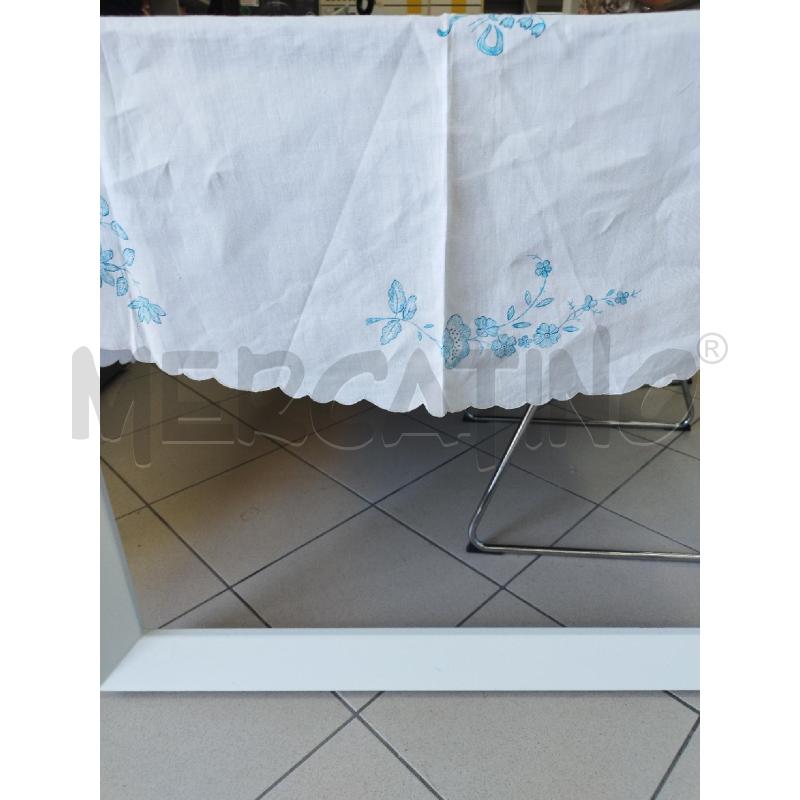 TOVAGLIA DA TAVOLA OVALE LINO RIC. E PITT. | Mercatino dell'Usato Marsala 2