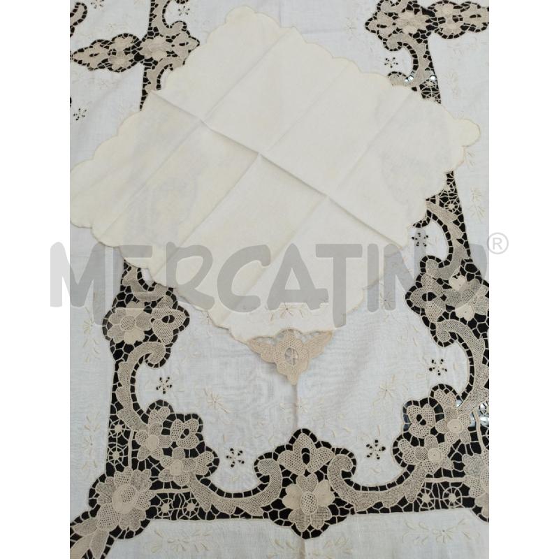 TOVAGLIA ECRÙ INTAGLIO | Mercatino dell'Usato Marsala 4
