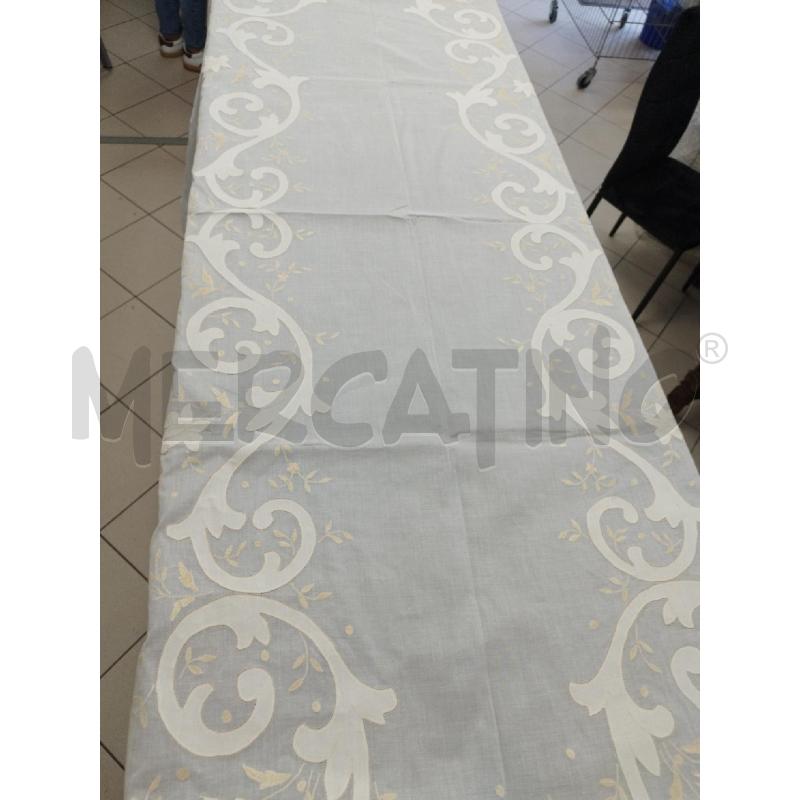 TOVAGLIA IN ORGANZA BEIGE | Mercatino dell'Usato Marsala 1