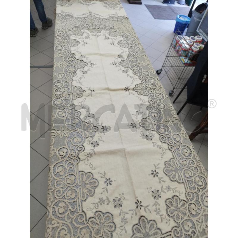 TOVAGLIA LINO ECRÙ RINASCIMENTO  | Mercatino dell'Usato Marsala 1