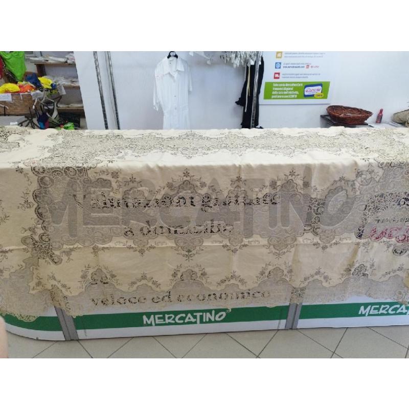 TOVAGLIA LINO ECRÙ RINASCIMENTO  | Mercatino dell'Usato Marsala 2