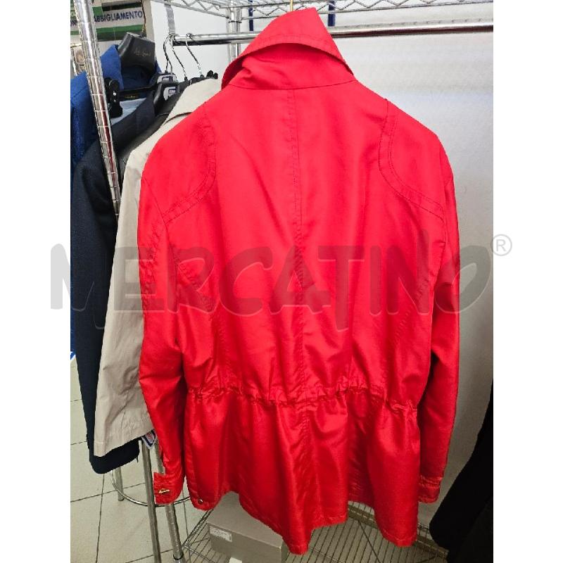 TRENCH DONNA CORTO ROSSO LUISA SPAGNOLI | Mercatino dell'Usato Marsala 3
