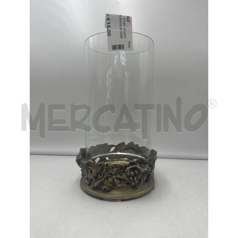 VASO CON BASE IN SHEFFIEL | Mercatino dell'Usato Marsala 1