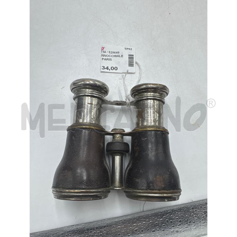 VECCHIO CANNOCCHIALE IN METALLO PARIS | Mercatino dell'Usato Marsala 1