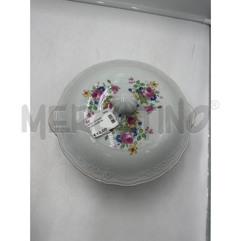 ZUPPIERA CON FIORI IN CER | Mercatino dell'Usato Marsala 2