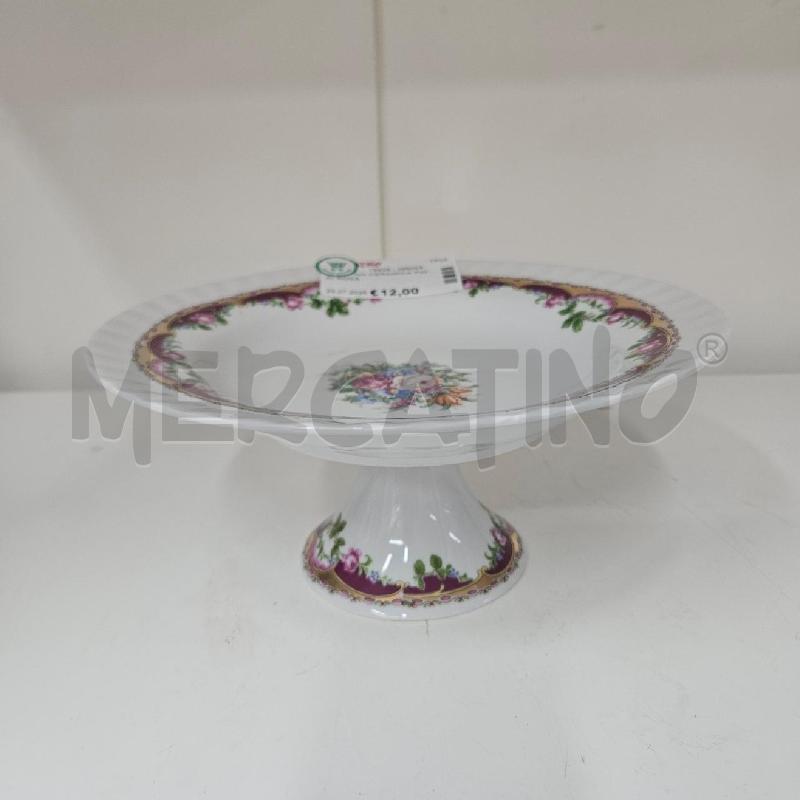 ALZATINA CERAMICA FIORI ROSA | Mercatino dell'Usato Mazara del vallo 2