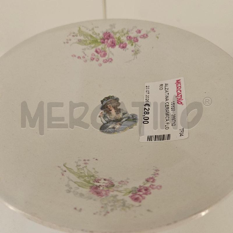 ALZATINA CERAMICA FLORIO | Mercatino dell'Usato Mazara del vallo 2