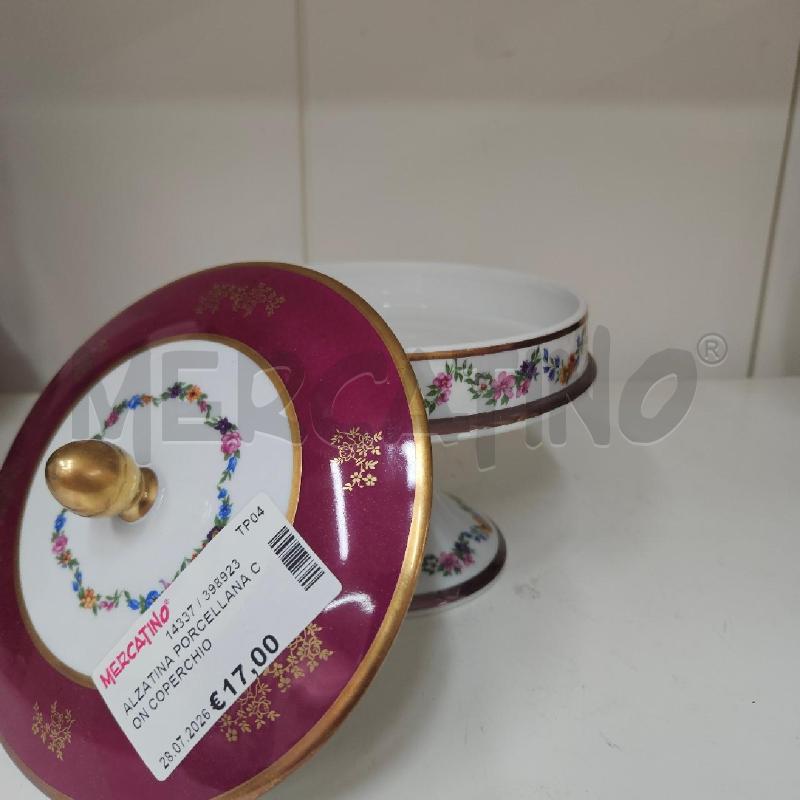 ALZATINA PORCELLANA CON COPERCHIO | Mercatino dell'Usato Mazara del vallo 3
