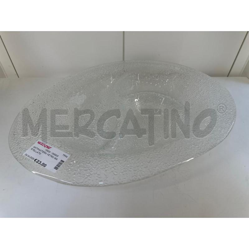 ANTIPASTIERA VETRO MARTELLATO | Mercatino dell'Usato Mazara del vallo 5
