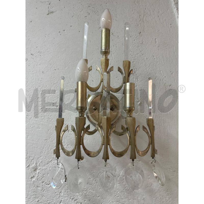 APPLIQUE IN NICHEL GAETANO SCIOLARI ANNI 60  | Mercatino dell'Usato Mazara del vallo 1