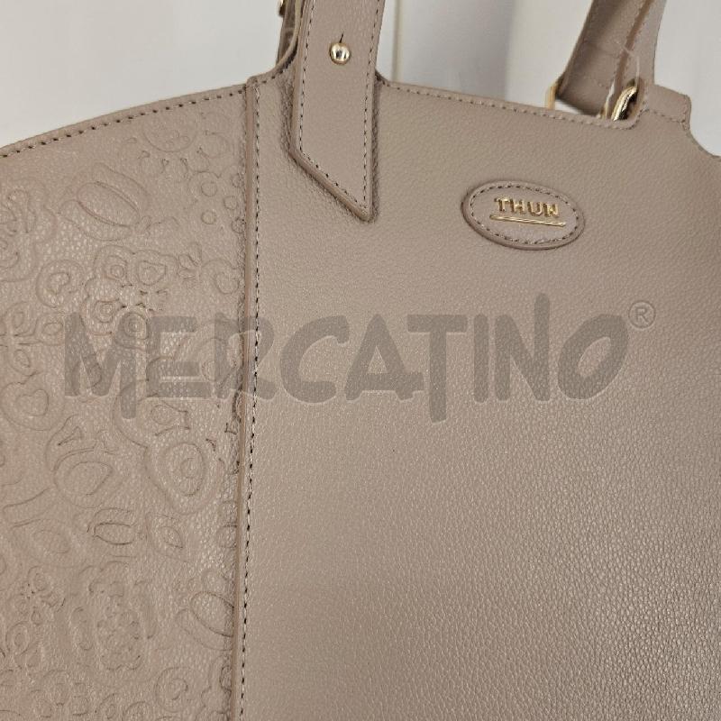 BORSA DONNA BEIGE THUN | Mercatino dell'Usato Mazara del vallo 2