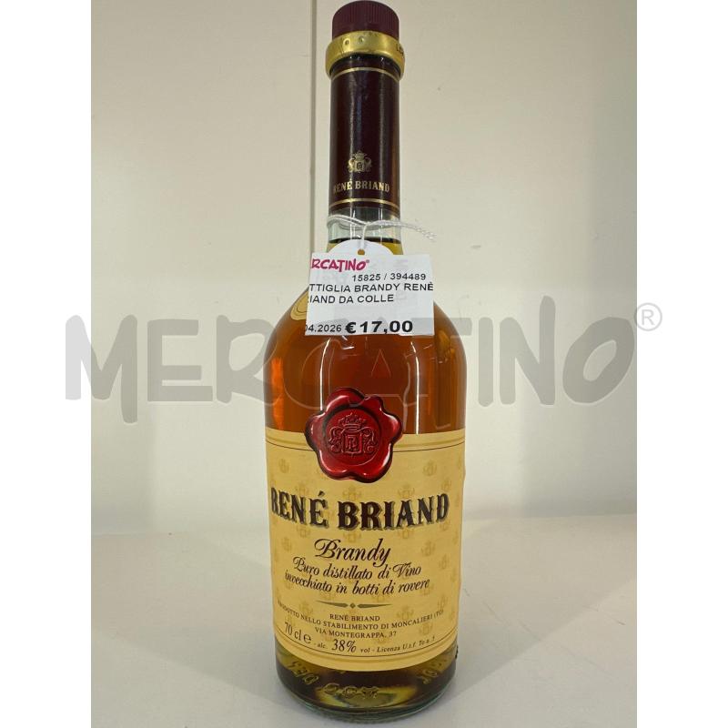 BOTTIGLIA BRANDY RENÈ BRIAND DA COLLEZIONE | Mercatino dell'Usato Mazara del vallo 1