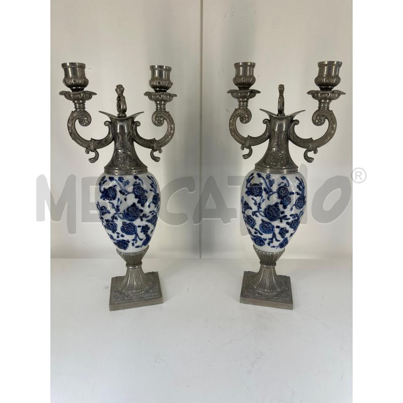 BOTTIGLIA COPPIA FORMA CANDELABRO | Mercatino dell'Usato Mazara del vallo 1