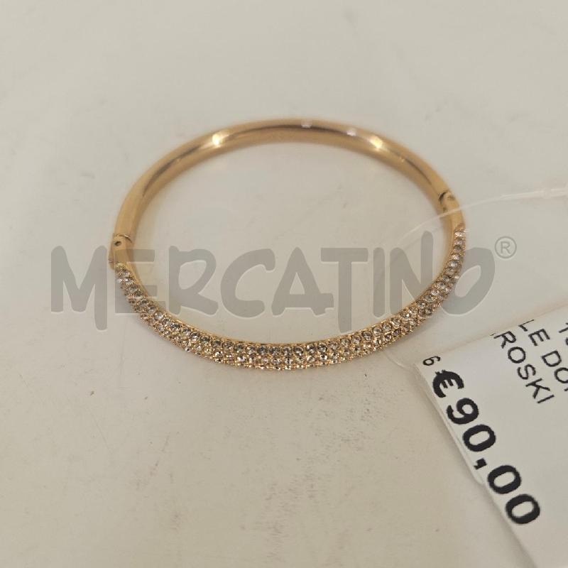 BRACCIALE DORATO E STRAS SWAROSKI | Mercatino dell'Usato Mazara del vallo 1