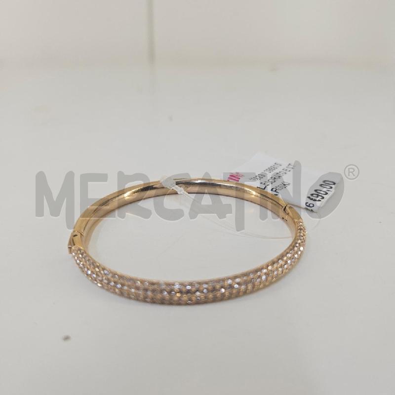 BRACCIALE DORATO E STRAS SWAROSKI | Mercatino dell'Usato Mazara del vallo 2