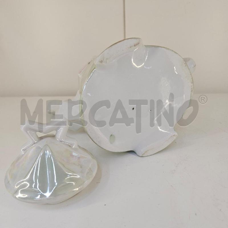 CAFFETTIERA VECCHIA CERAM VERDE E BIA | Mercatino dell'Usato Mazara del vallo 5