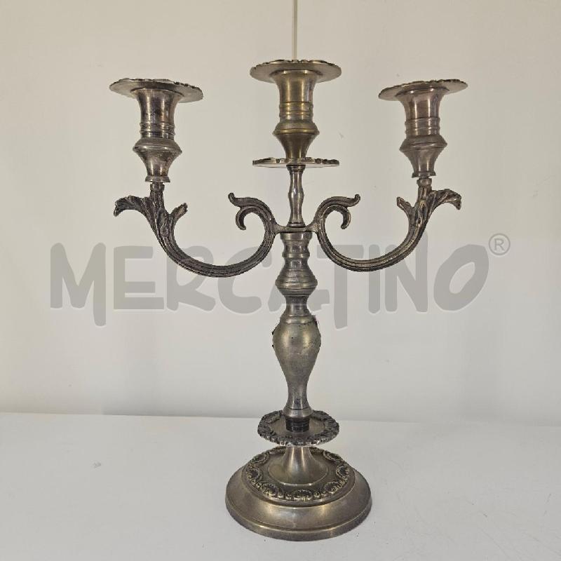 CANDELABRO IN METALLO | Mercatino dell'Usato Mazara del vallo 1