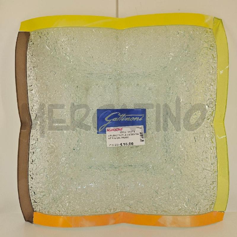 CENTROTAVOLA VETRO MART RIG GIA ARANC VERDE GATT | Mercatino dell'Usato Mazara del vallo 1