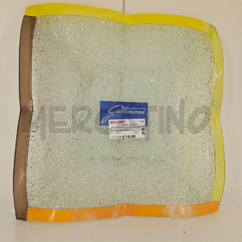 CENTROTAVOLA VETRO MART RIG GIA ARANC VERDE GATT | Mercatino dell'Usato Mazara del vallo 2