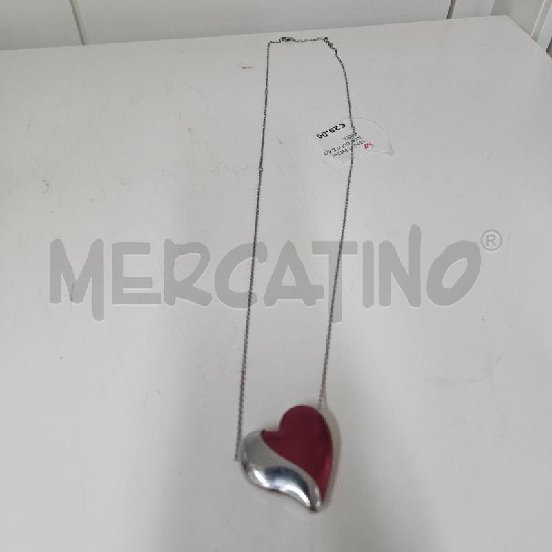 COLLANA ACC CUORE ROSSO E ACC BREIL | Mercatino dell'Usato Mazara del vallo 1