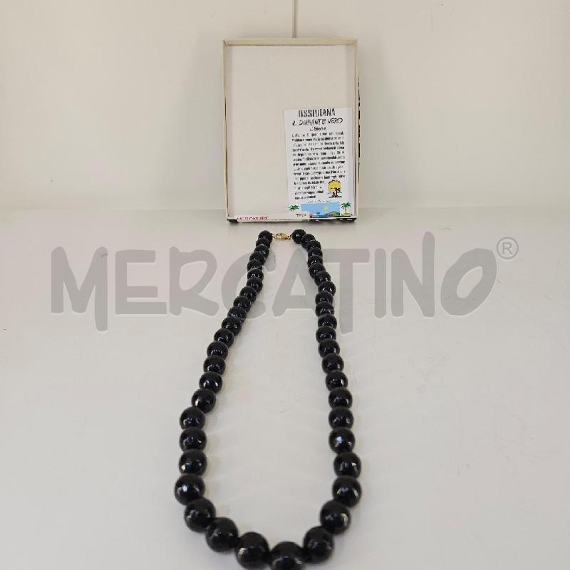 COLLANA PIETRE NERE | Mercatino dell'Usato Mazara del vallo 4