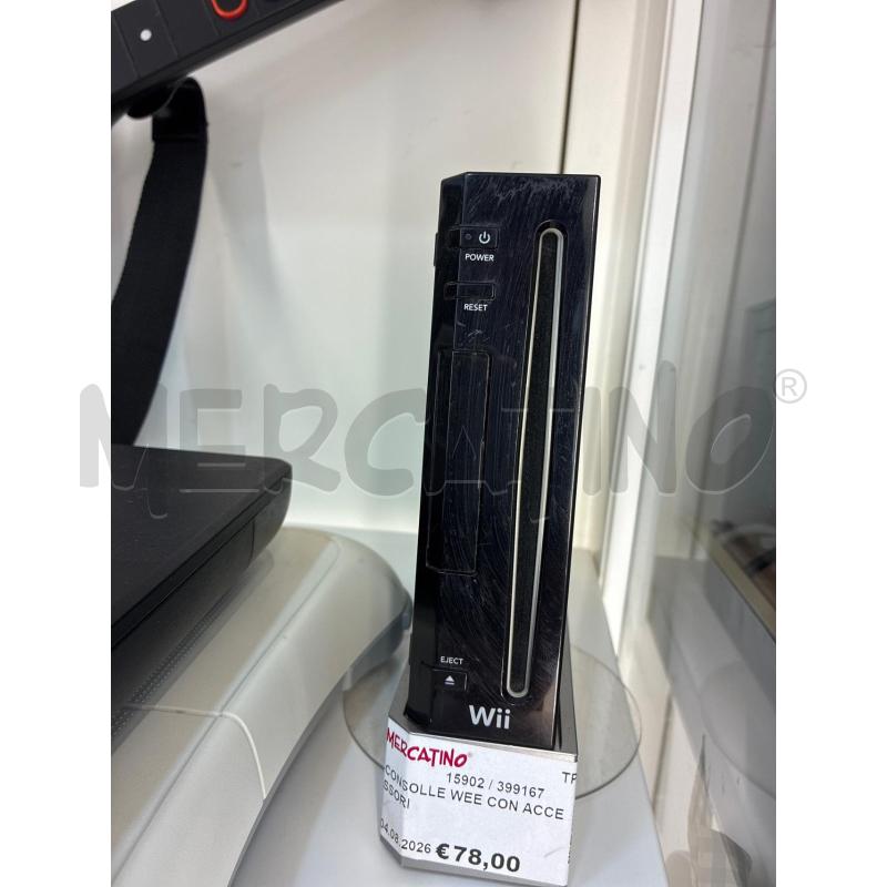CONSOLLE WEE CON ACCESSORI | Mercatino dell'Usato Mazara del vallo 2