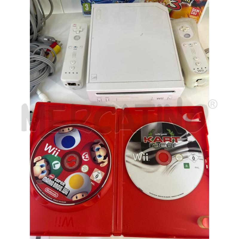 CONSOLLE WII CON 2 CONTROLLER E GIOCHI | Mercatino dell'Usato Mazara del vallo 3
