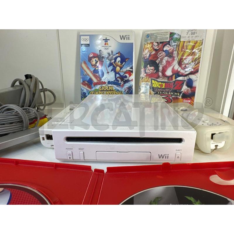 CONSOLLE WII CON 2 CONTROLLER E GIOCHI | Mercatino dell'Usato Mazara del vallo 5