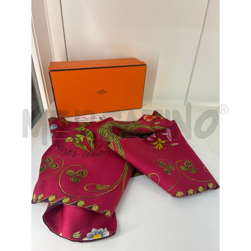 FOULARD ROSA E DOR HERMES | Mercatino dell'Usato Mazara del vallo 4