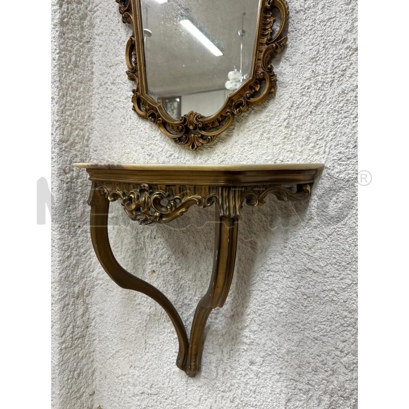 INGRESSO CONSOL DORATA CON SPECCHIO | Mercatino dell'Usato Mazara del vallo 4