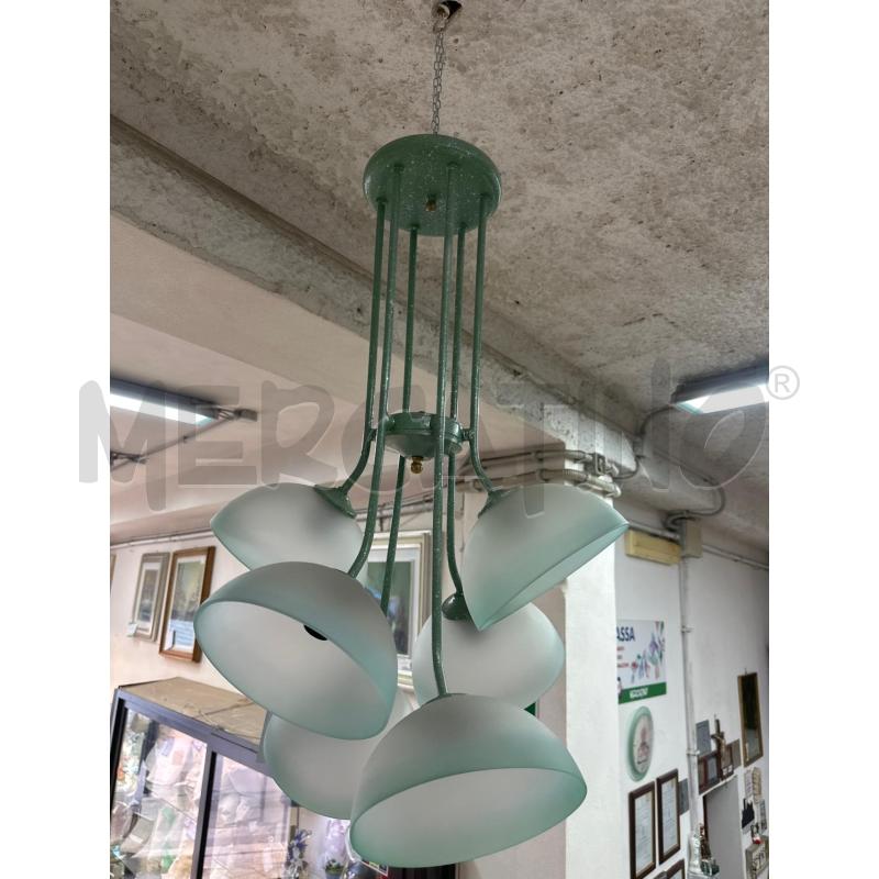 LAMPADARIO VERDE | Mercatino dell'Usato Mazara del vallo 2