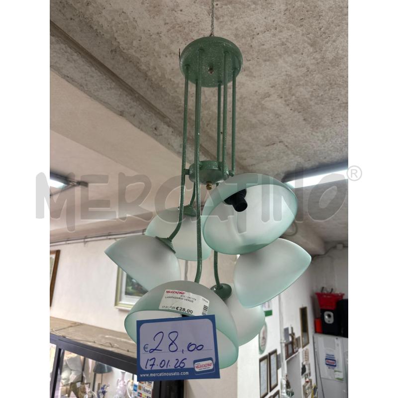 LAMPADARIO VERDE | Mercatino dell'Usato Mazara del vallo 3