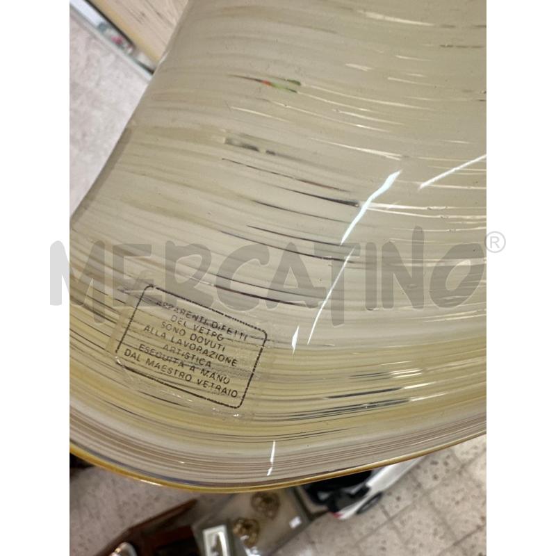 LAMPADARIO VETRO GIA BEIGE | Mercatino dell'Usato Mazara del vallo 2